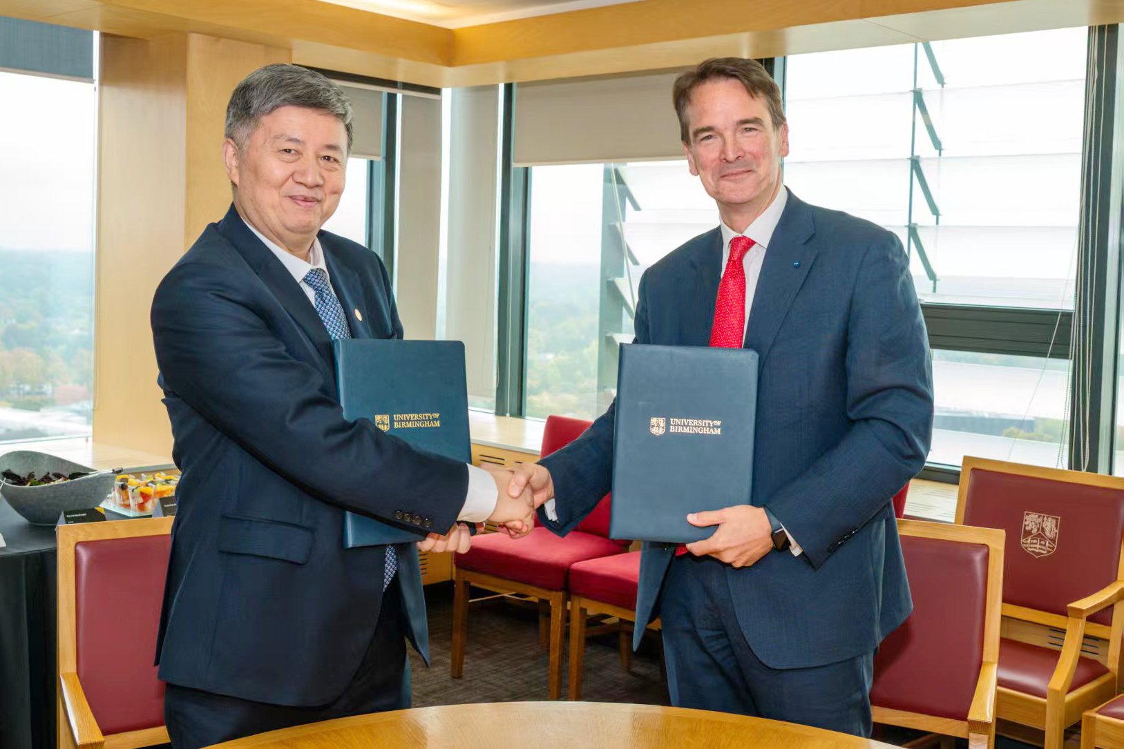 东南大学校长孙友宏率团访问英国