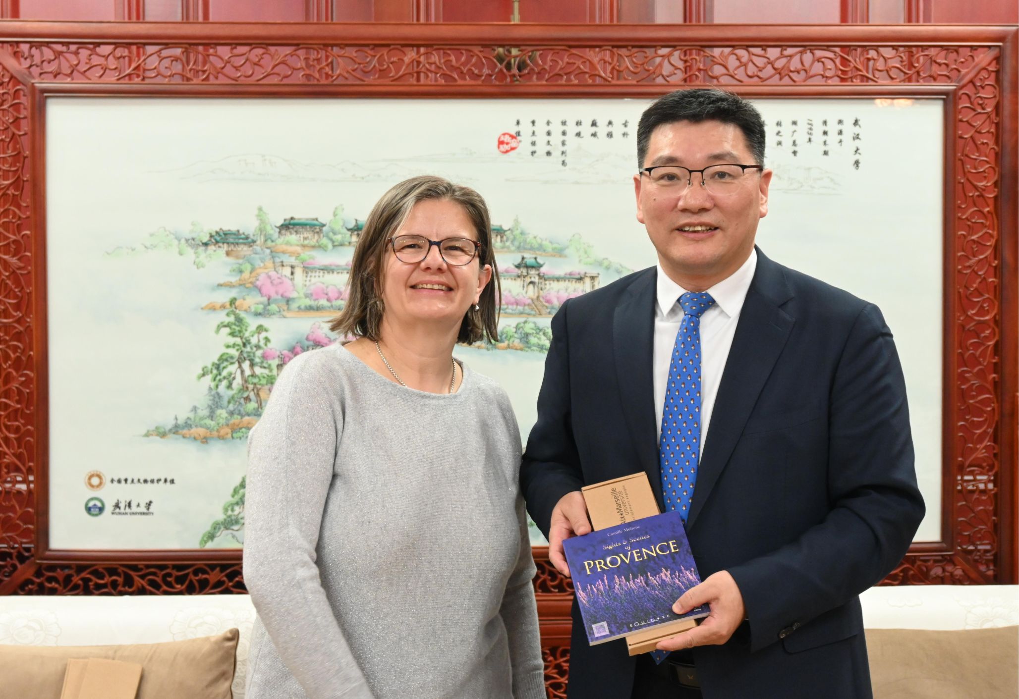 法国艾克斯马赛大学副校长一行访问我校